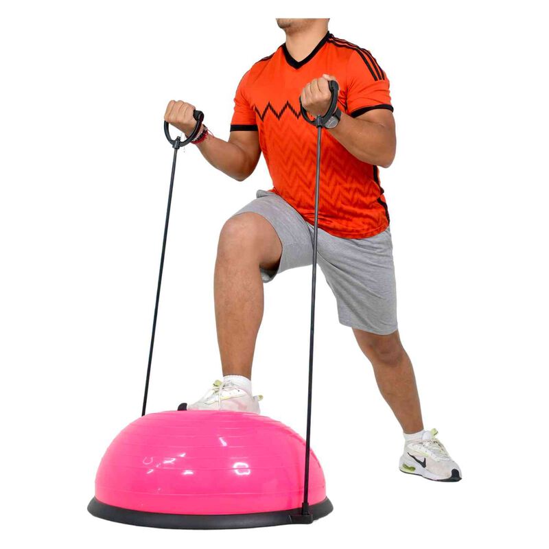 Pelota Bosu Rosa 60 Cm Di&aacute;metro Entrenamiento F... image number null