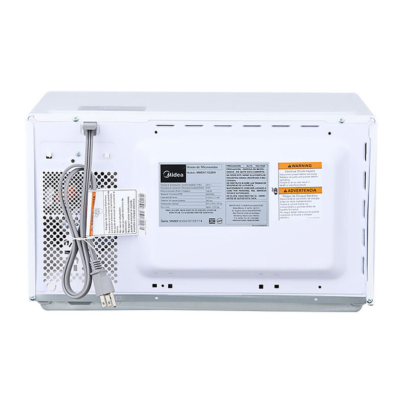 Horno de Microondas Midea 1.1 Pies C&uacute;bicos Negr... image number null