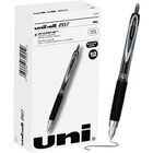 Bol&iacute;grafos De Gel Uni-ball 207 Retr&aacute;ctiles Para Prevenir El Fraude, 0,5 Mm