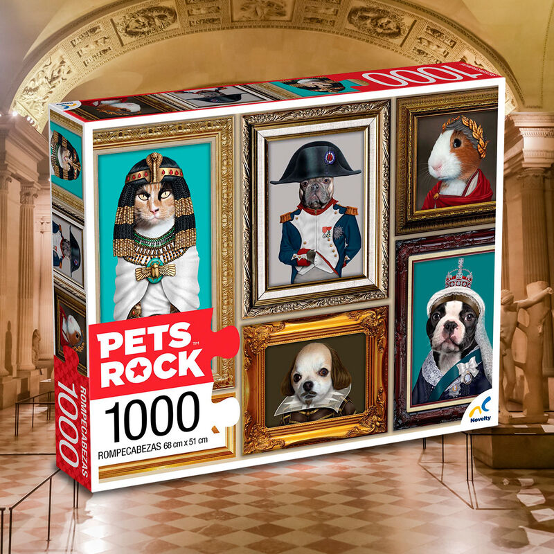 NOVELTY Rompecabezas Coleccionable Pets Rock Mu... image number null