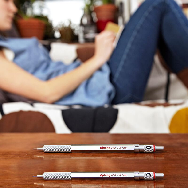 L&aacute;piz Mec&aacute;nico Rotring 600 Hb Con Cuerpo Totalm... image number null