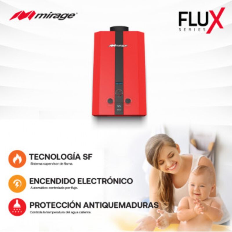 Calentador de Agua Mirage MBF10BC Flux Gas Natu... image number null