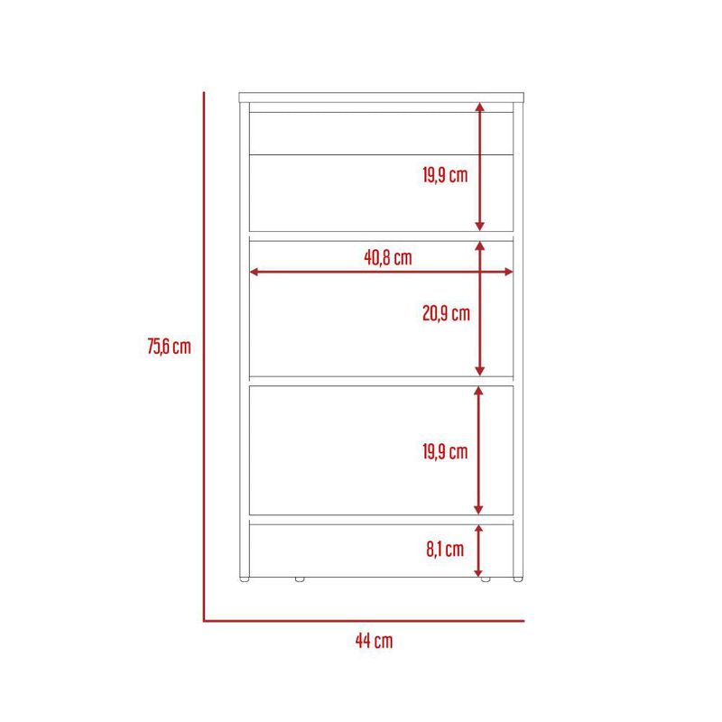 Gabinete de Ba&ntilde;o Aqua 3 Peque&ntilde;o Blanco y Caf&eacute; C... image number null