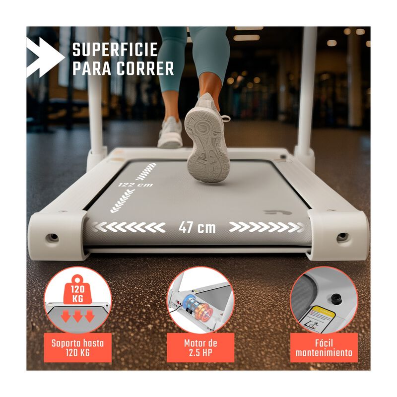 Caminadora Electrica Plegable Pro 15km/h Inclin... image number null