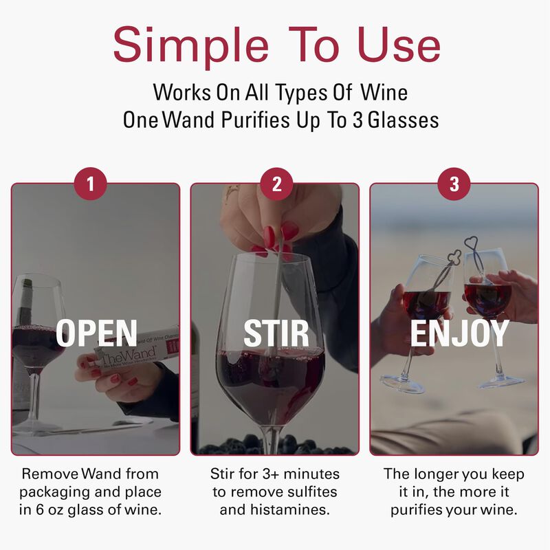 Varitas Purificadoras De Vino Purewine The Wand... image number null