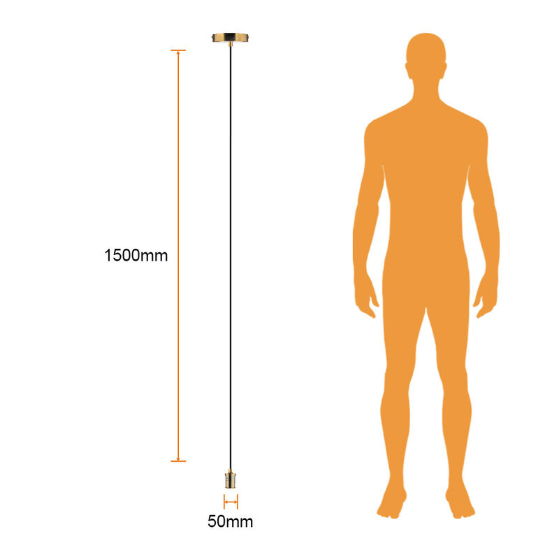 Socket Colgante Decorativo Industrial Cable 1.5... image number null