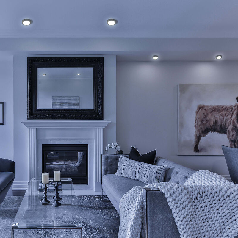 L&aacute;mpara Plaf&oacute;n LED de Sobreponer, 12 W, Luz de ... image number null