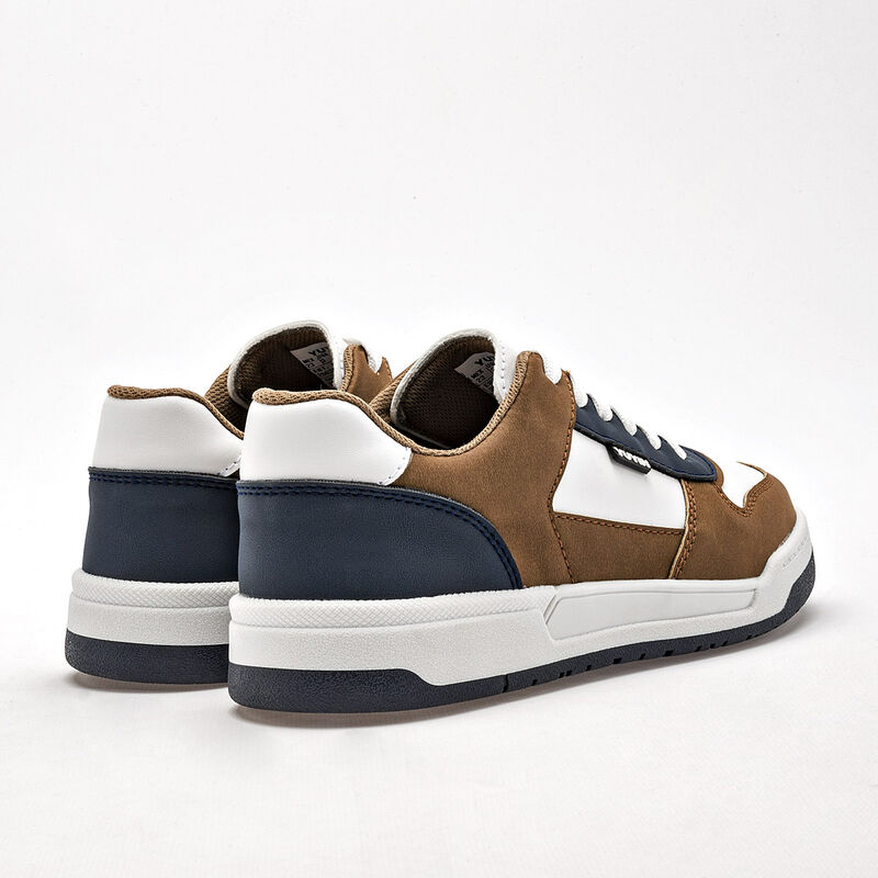 Yuyin Tenis urbano para joven camel blanco mari... image number null