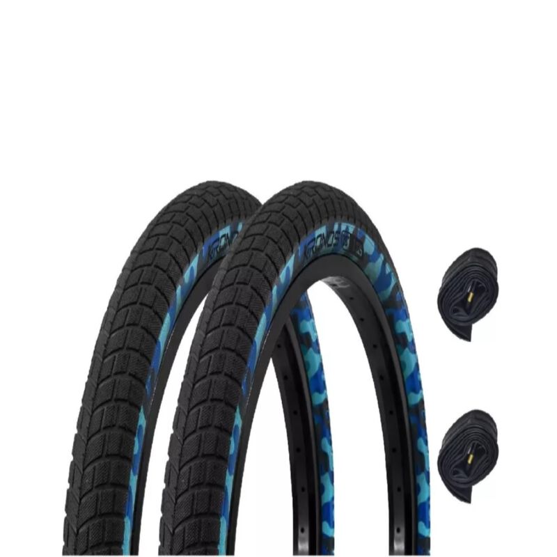 Dos Llantas C/ C&aacute;maras 20 X 2.125 Camuflaje R-2... image number null