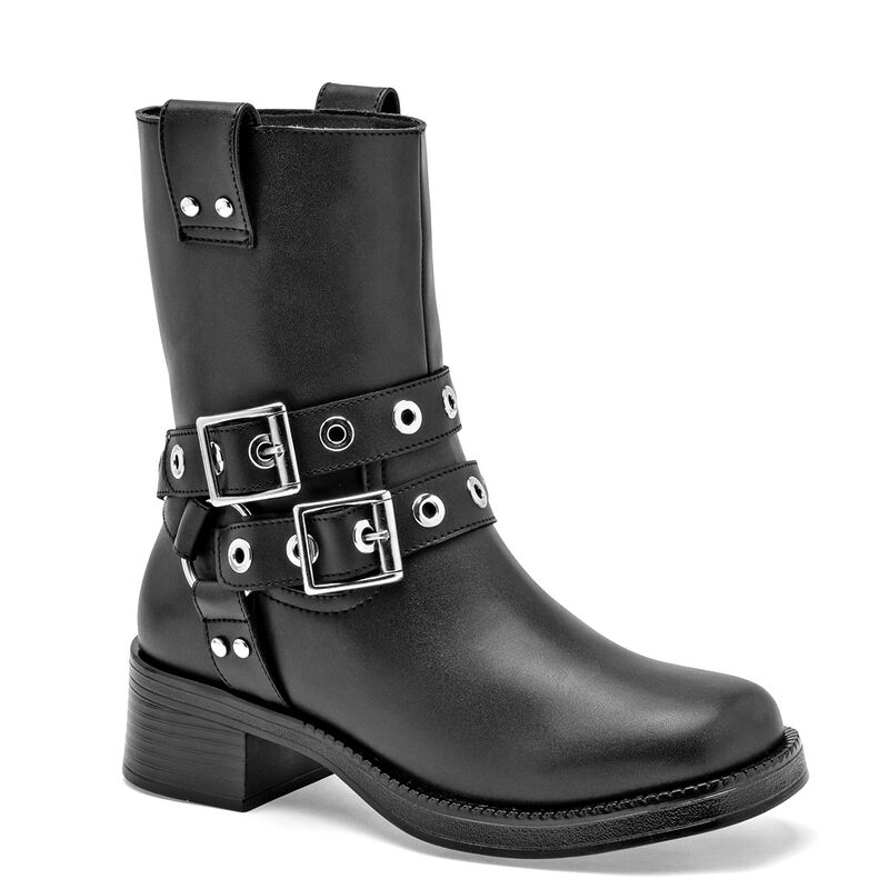 Via Victoria Bot&iacute;n para mujer negro image number null