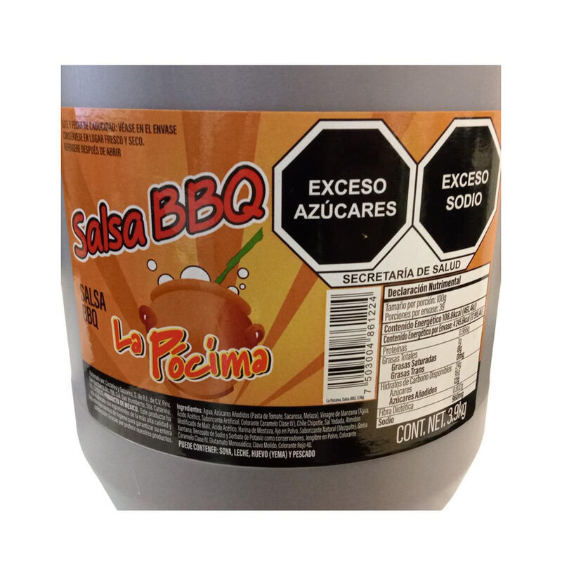 Salsa BBQ La P&oacute;cima 3.9kg image number null