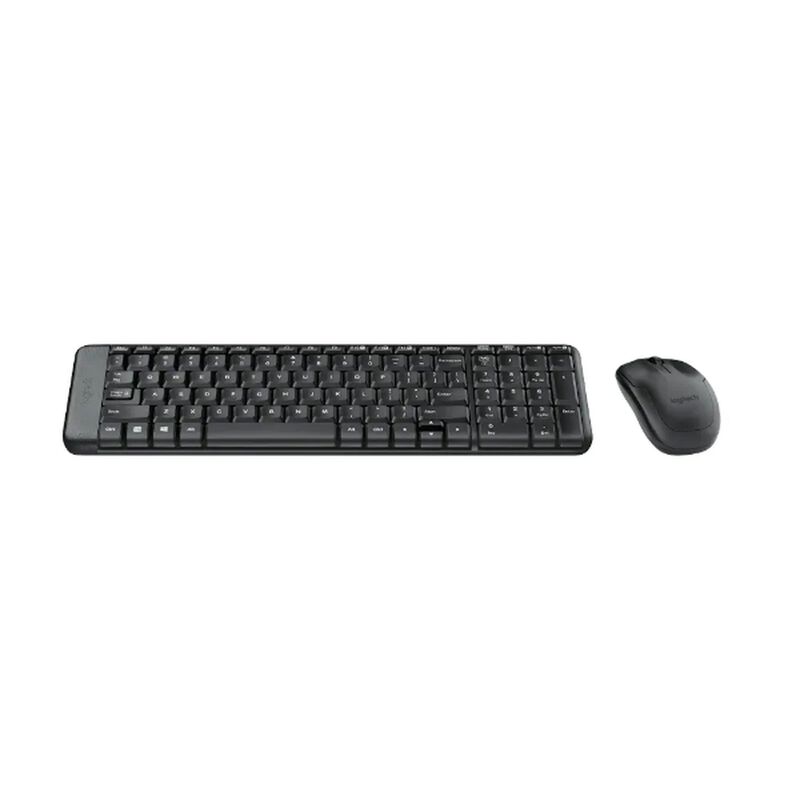 Logitech Teclado y Mouse inal&aacute;mbrico MK220 920-... image number null