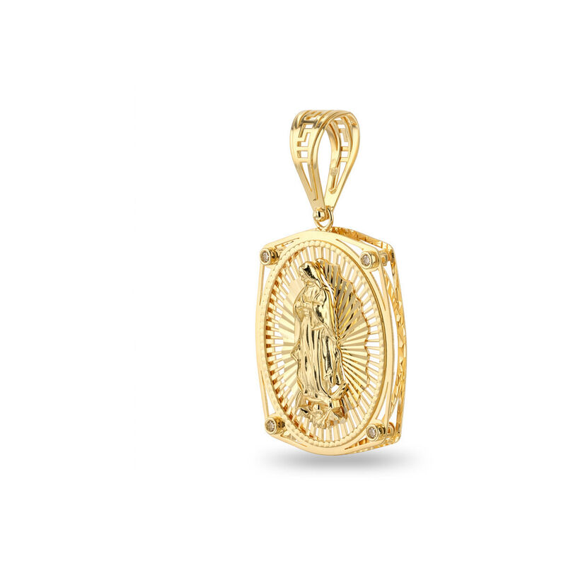 Medalla Virgen De Guadalupe Oro Amarillo 14k 27... image number null