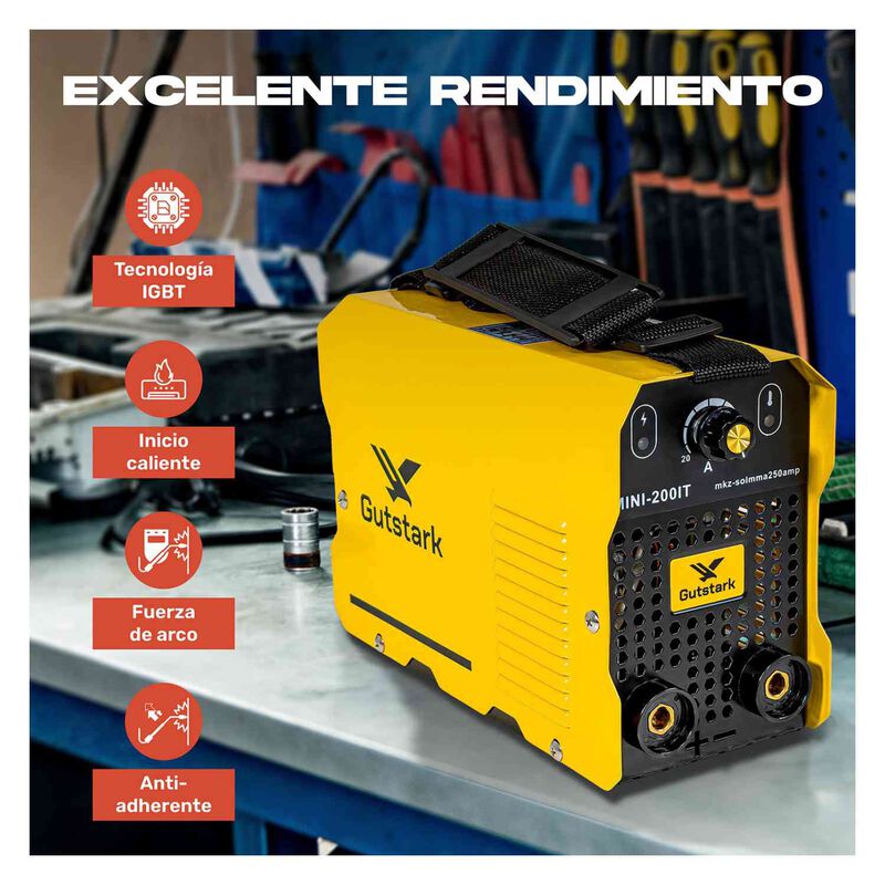 Soldadora Inverter Igbt 250amp 110-220v Mini Pl... image number null