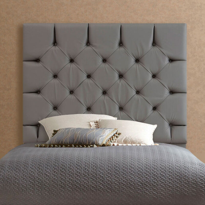 Cabecera King Size Dicasa Calgary Gris Rata image number null