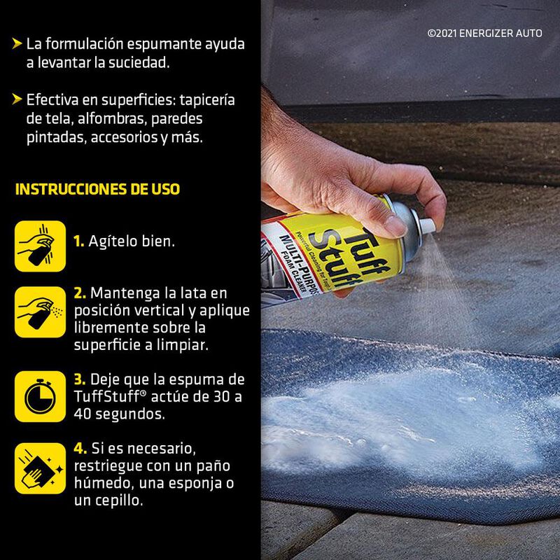 Limpiador Multiproposito Alfombras Tapicer&iacute;a Tu... image number null