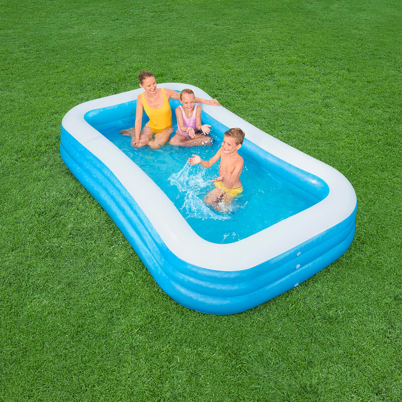 Alberca Inflable 3.05X1.83cm Rectangular 3 Anil... image number null