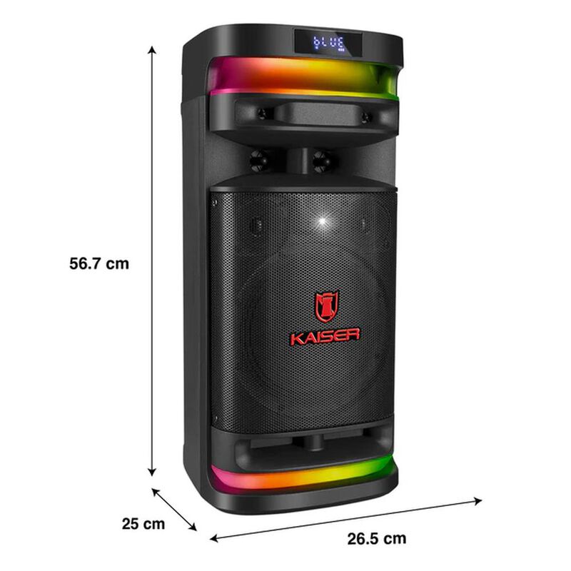 Bafle Kaiser KSB-4008 8" Concexiones para Micro... image number null
