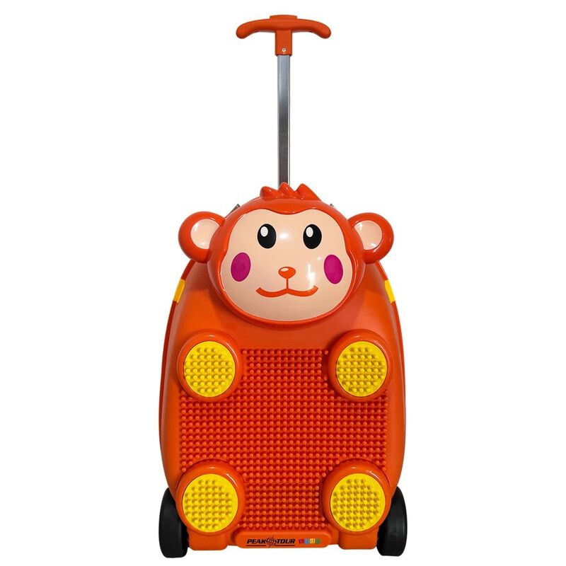 Maleta Rigida Peaktour Monkey Kids 18 pulgadas ... image number null