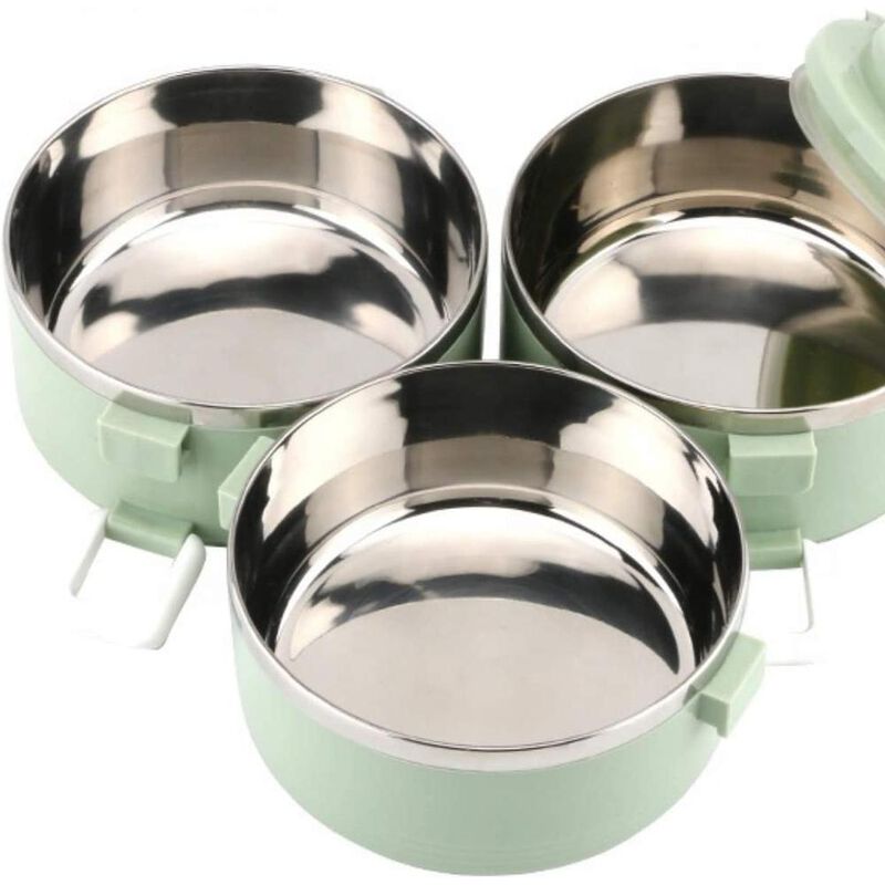 Lonchera Portaviandas 3 Contenedores Comida image number null