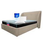 Set Recámara Infinity, Cama Matrimonial Infinity + Colchón Matrimonial Sooner + 2 Almohadas Peach Feel