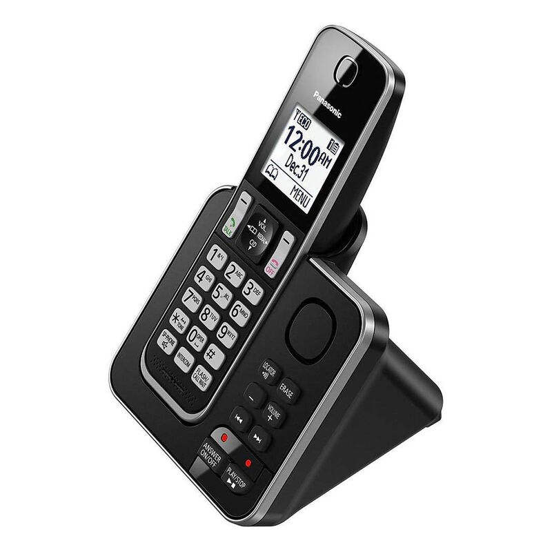 Teléfono Inalámbrico Panasonic Dos Ext KX-TGD39... image number null