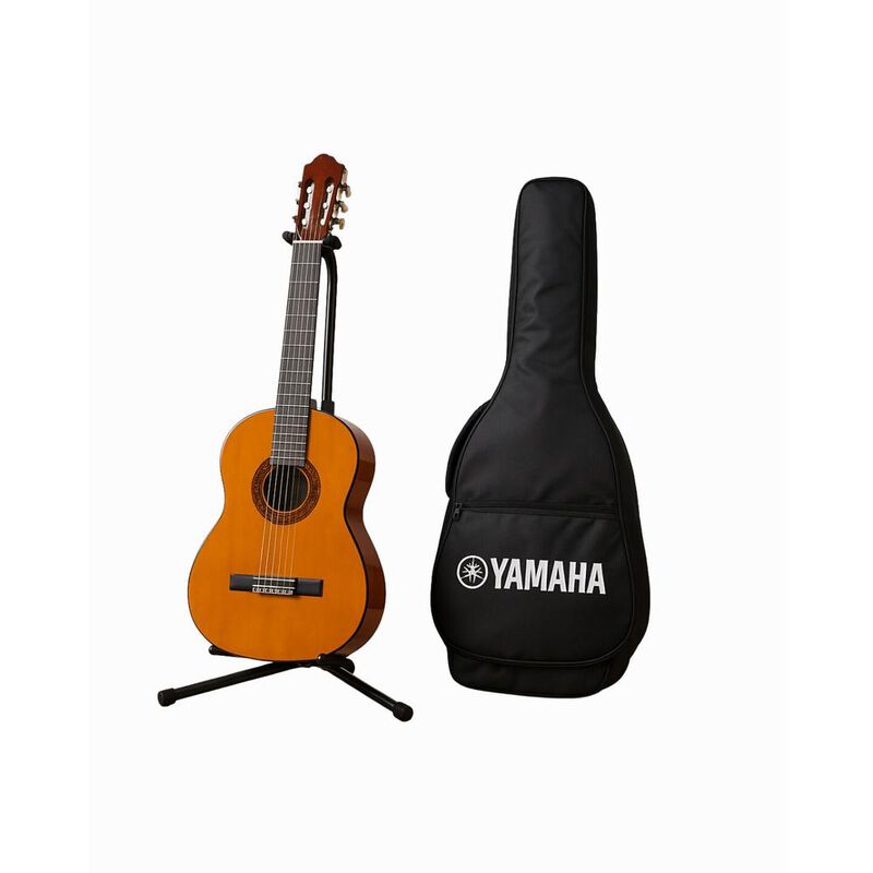 Paquete De Guitarra Acustica Yamaha C40 Atril F... image number null