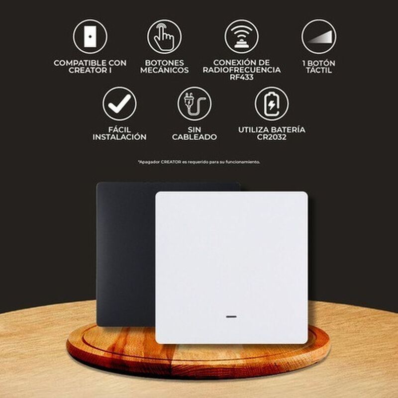 Apagador Accesorio Para Creator I, 1 Bot&oacute;n Tecn... image number null