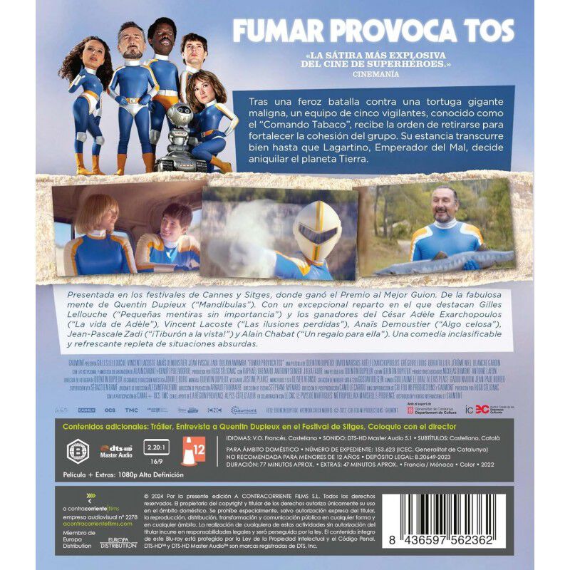 Fumar provoca tos [Blu-ray] image number null