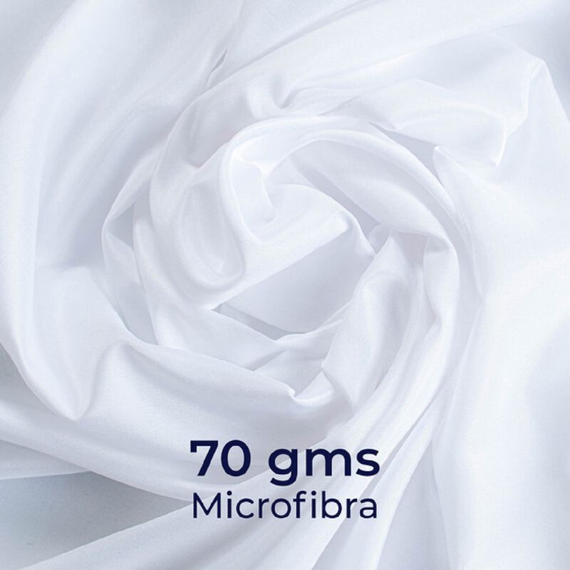 Juego de S&aacute;banas Soft Queen Size Blanco Atlas d... image number null