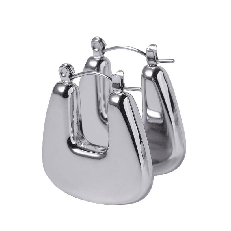 Aretes LuckyLy Elena Mujer Ba&ntilde;o de Oro 14k o Ac... image number null