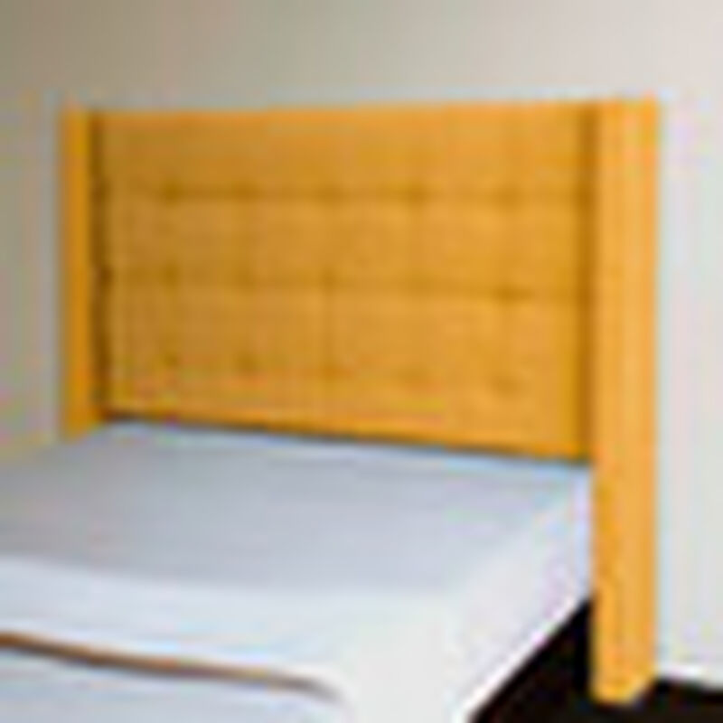 Cabecera Queen Size Dicasa Titan Mostaza image number null