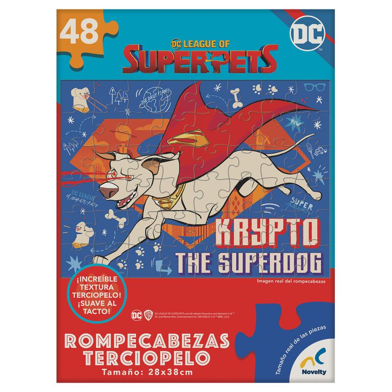 Rompecabezas con Terciopelo DC Super Pets image number null