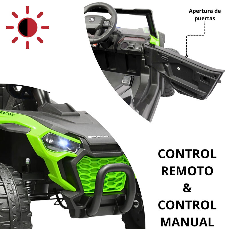 Montable Electrico para Ni&ntilde;os UVT-001 Luz y Son... image number null