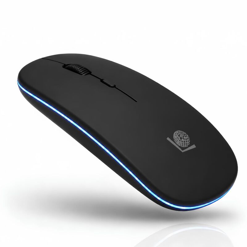 Mouse Global Laptops Rgb Dual Mode En Negro image number null