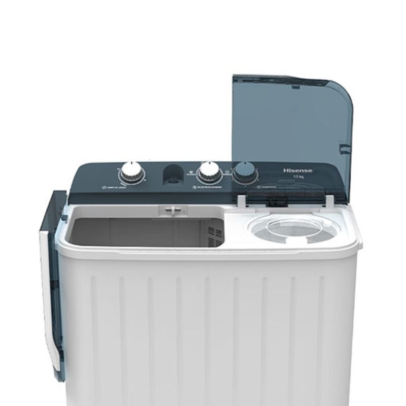 Lavadora Hisense Wsa1301P 13Kg Doble Tina Blanc... image number null
