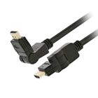 Cable HDMI Giratorio 1,80Mts Macho/Macho Xtech XTC-606