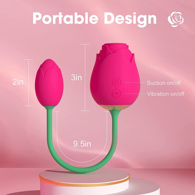 Vibrador Double Motion Rosa Fucsia Tuti image number null