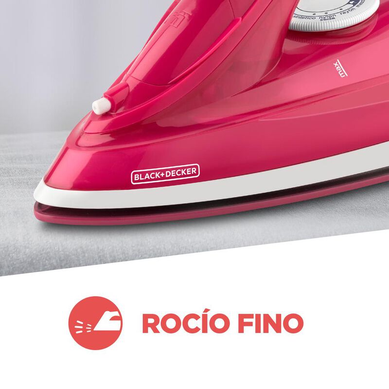 PLANCHA VAPOR BLACK AND DECKER IRBD302 ANTIADHE... image number null