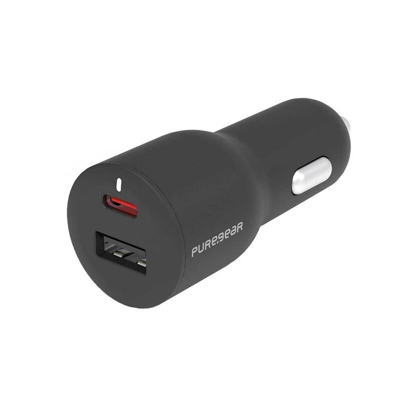 Cargador Auto Plug In PUREGEAR 42W dual USB-C U... image number null
