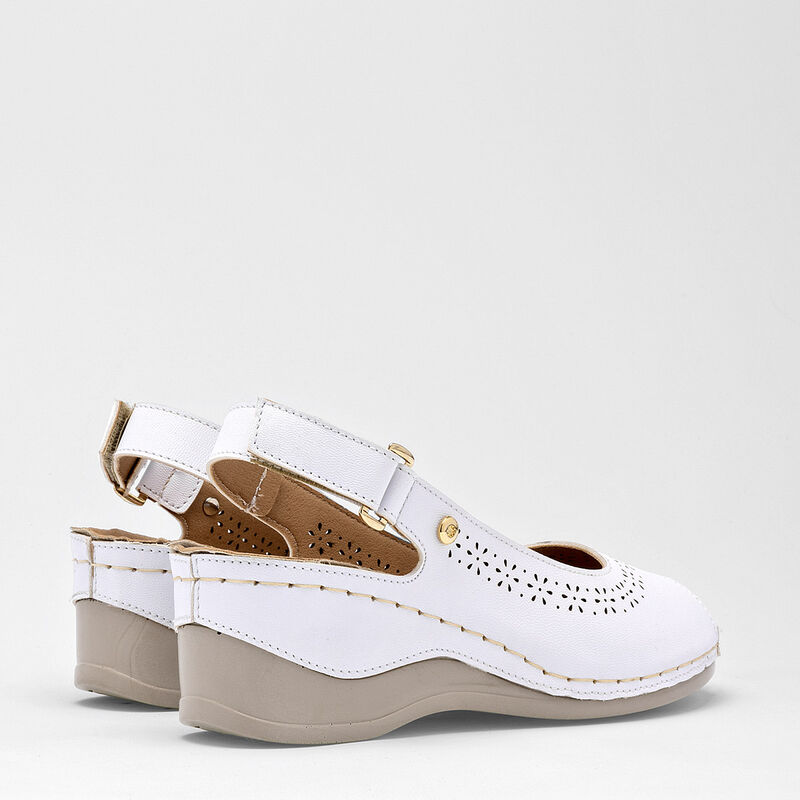 Mora Confort Zapato Confort Para Mujer Blanco C... image number null