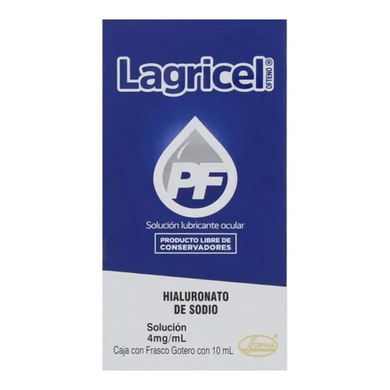 LAGRICEL PF 4 MG/ML SOLUCI&Oacute;N OFT&Aacute;LMICA 10 ML image number null