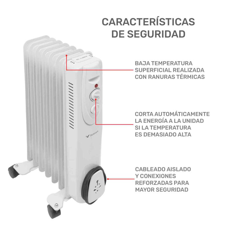 Kit 2 Calefactores Electricos Calentador Aceite... image number null
