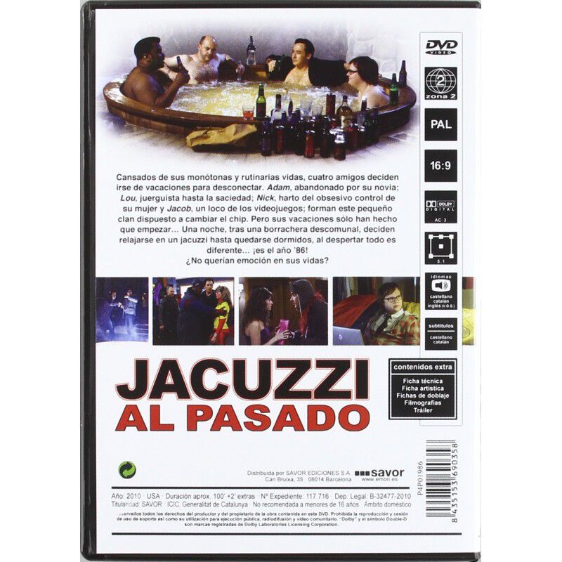 Jacuzzi Al Pasado (dvd) image number null