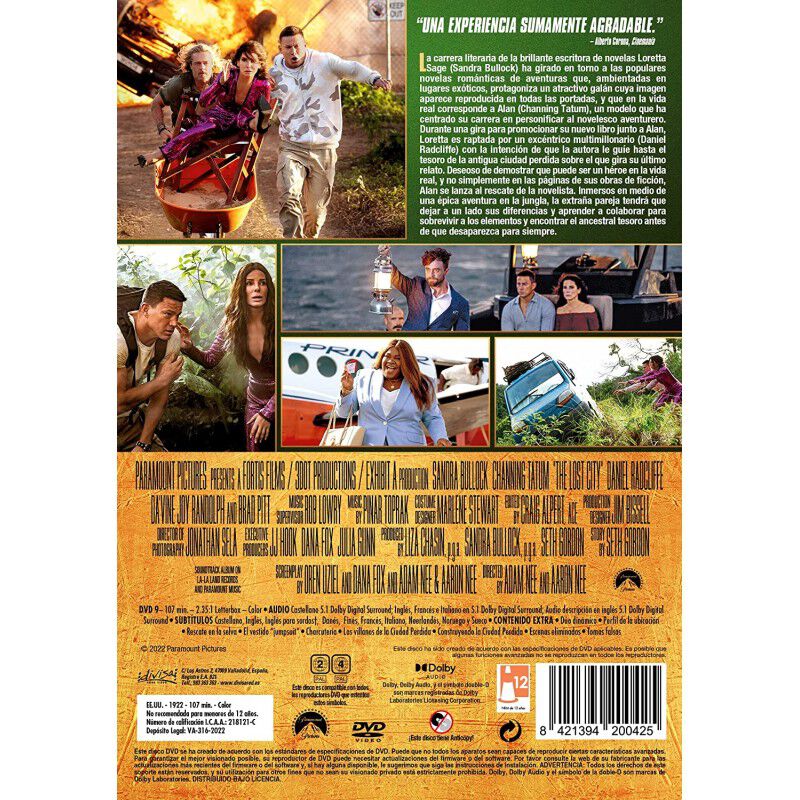 La ciudad perdida (DVD) [DVD] image number null