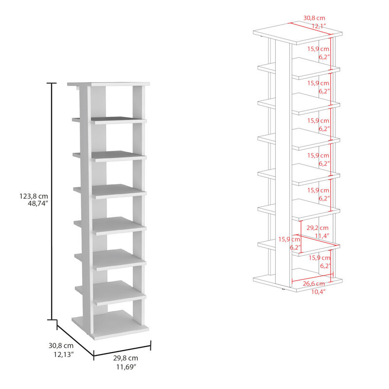 Zapatera Organizador Modelo Odesto Para 7 Pares... image number null