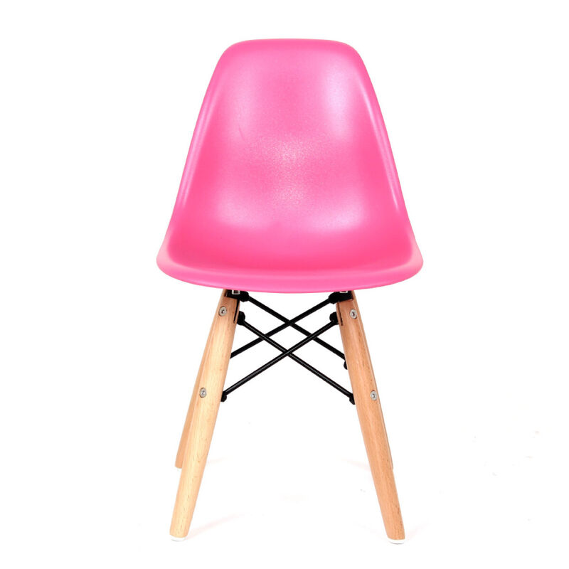 Silla Infantil Modelo Eames Rosa Silla Eames In... image number null