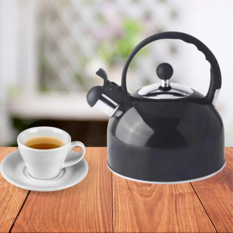 Tetera Hervidora Silbadora 2.5 Litros Acero Ino... image number null