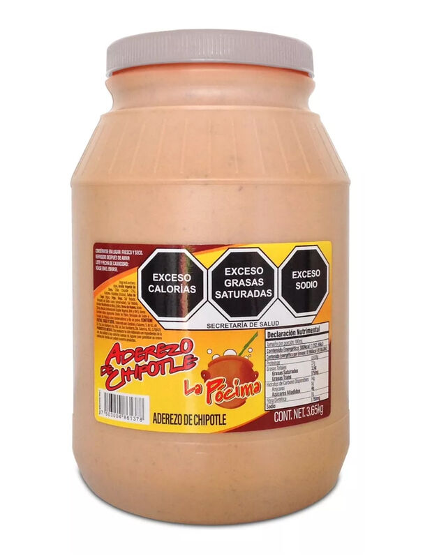 Aderezo De Chipotle La P&oacute;cima 3.65kg image number null