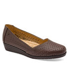 Mora Confort Zapato de horma cómoda para mujer café